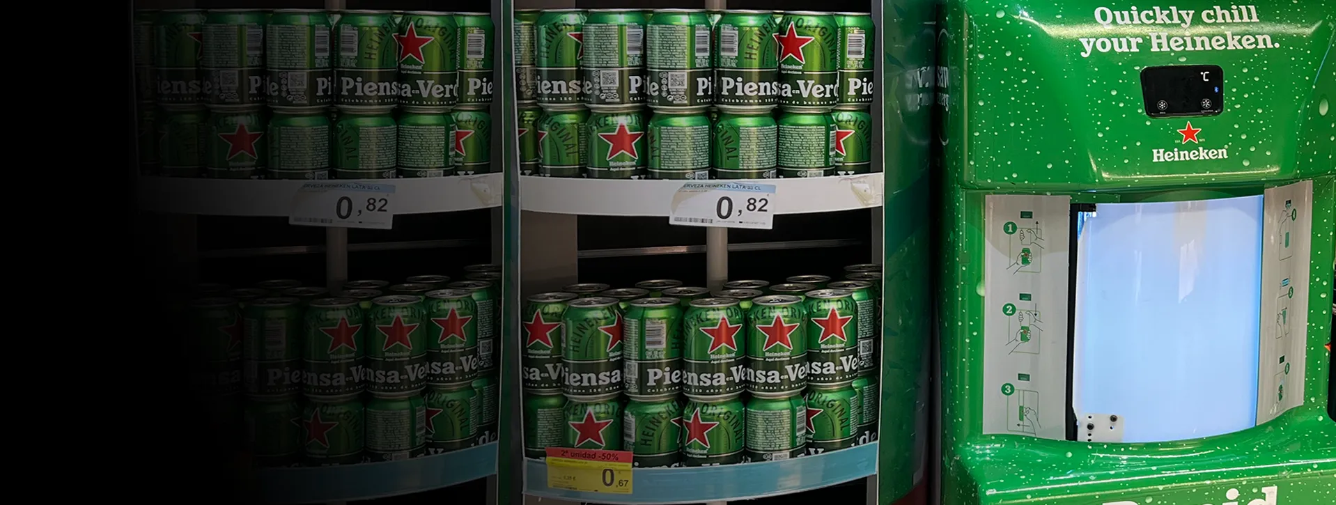 Innovative super-fast beverage cooling technology